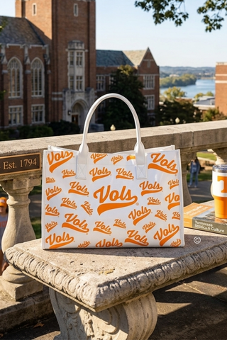 VOLS Clear Winner Vinyl Tote Bag