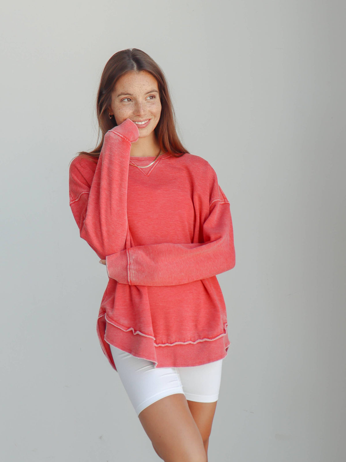 Campus Style Soft Pullover