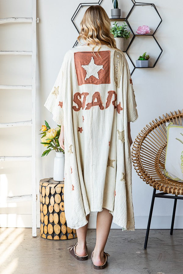 Super Star Oli and Hali Patch Detail  Duster