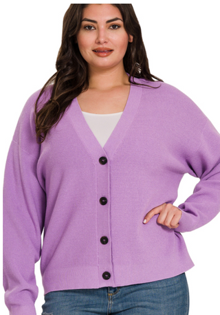 Garden Breeze Cardigan in Curvy