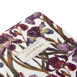 Vegan Leather Daily Planner - Irises