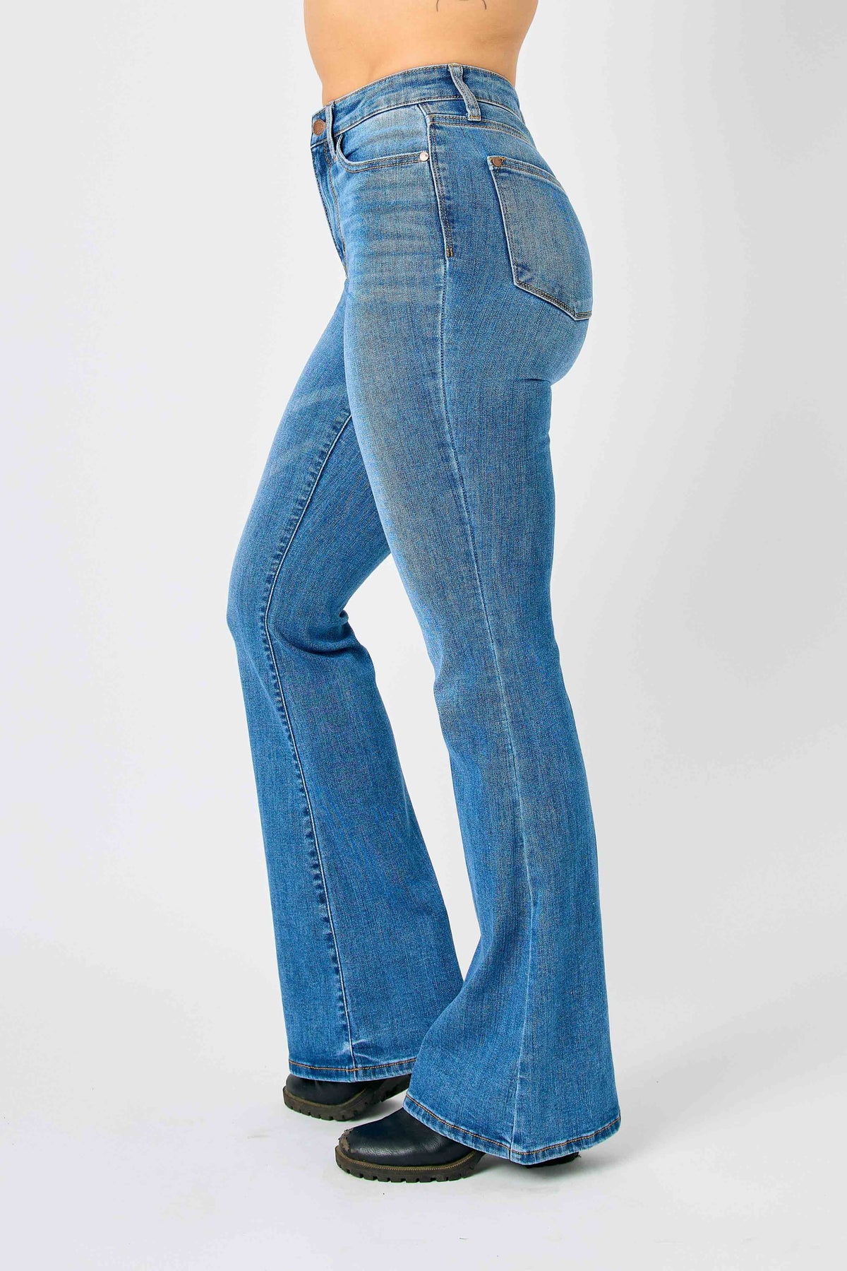 Just the Best Classic Flare Judy Blue Jeans