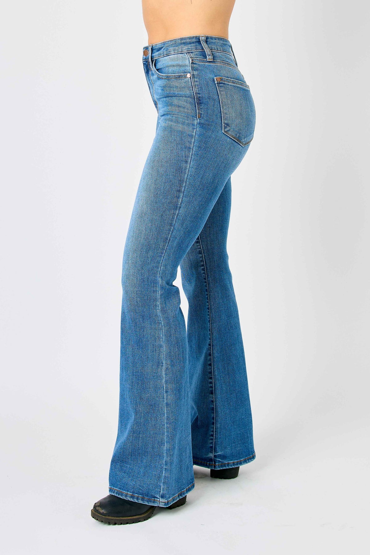 Just the Best Classic Flare Judy Blue Jeans