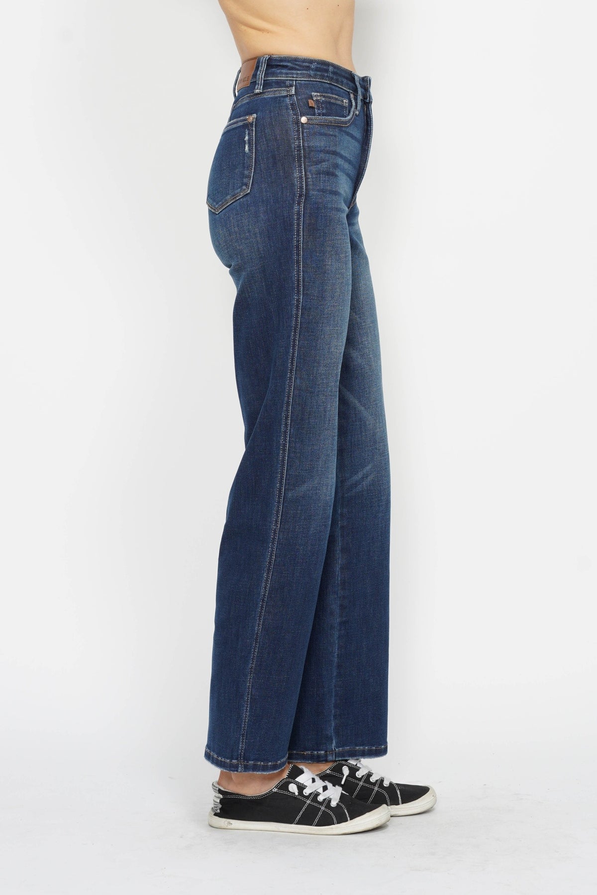 Shoot Me Straight Tummy Control Judy Blue Jeans