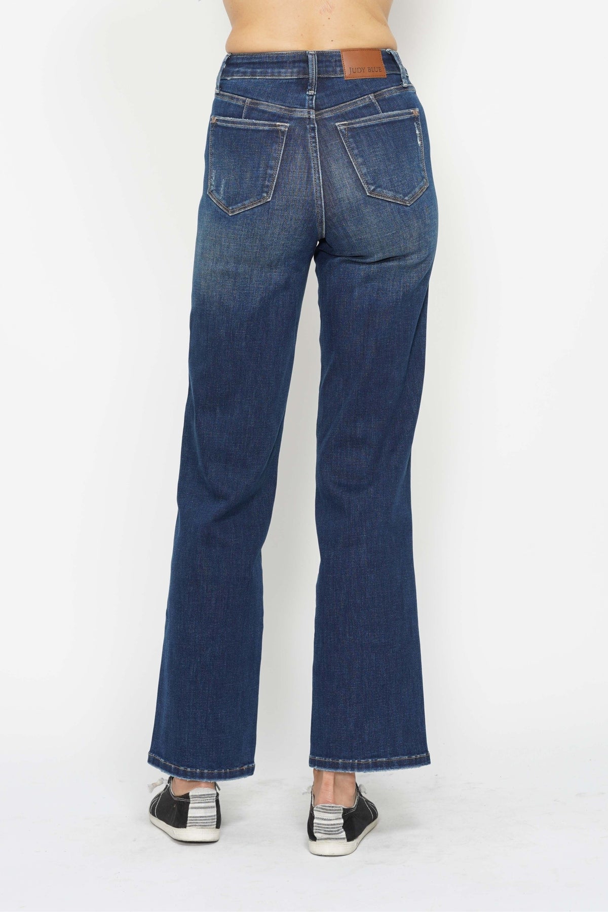 Shoot Me Straight Tummy Control Judy Blue Jeans