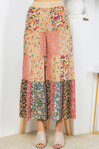 Garden Waltz Patchwork Pants
