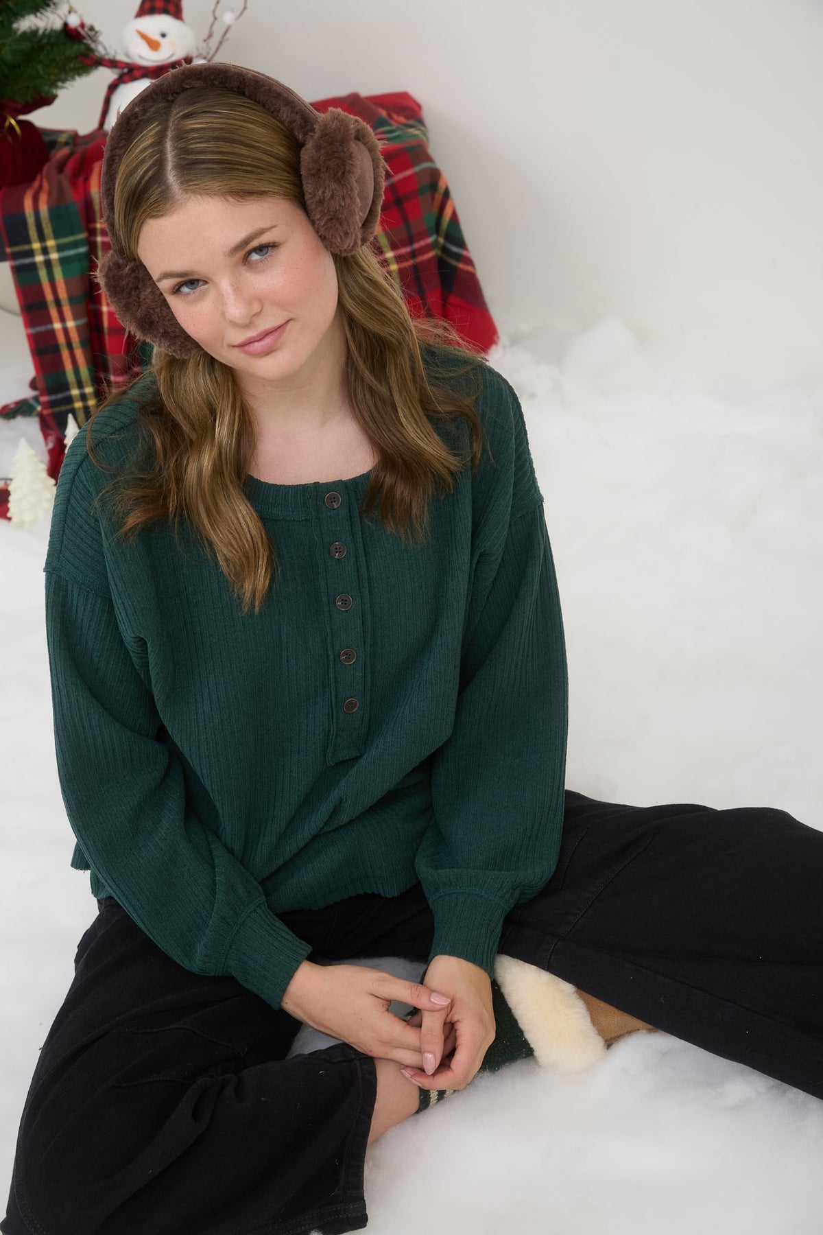 By The Fire Long Sleeve Top