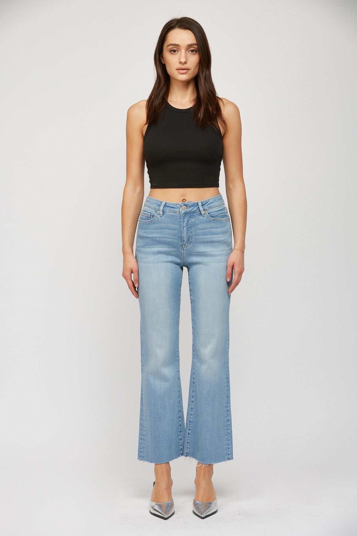 Just Holding It Together Mica Cropped Jeans