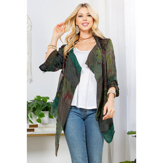 Garden Spirit Patchwork Kimono