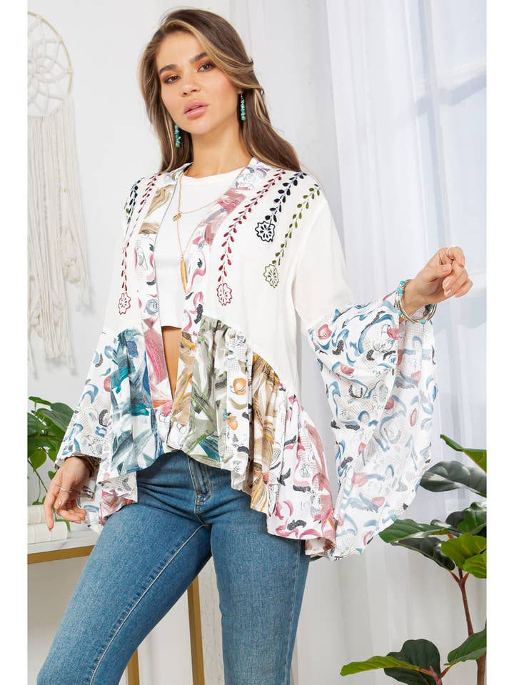 Denim and Dreams Kimono