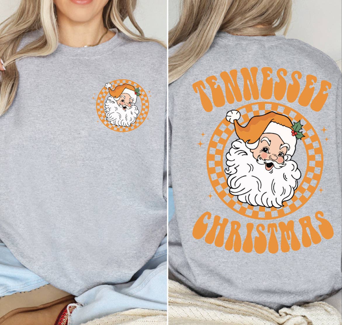 Big Orange Christmas Graphic Tee