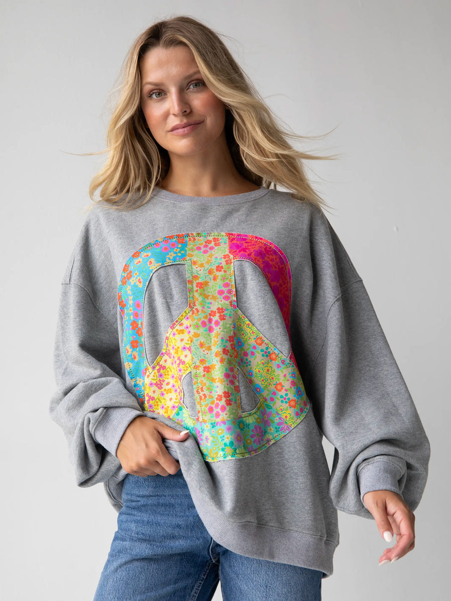 Natural Life Crewneck Sweatshirt - Peace