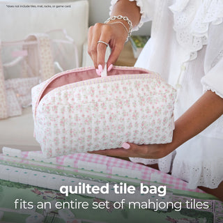 Garden Party Mahjong Jelly Tote Set