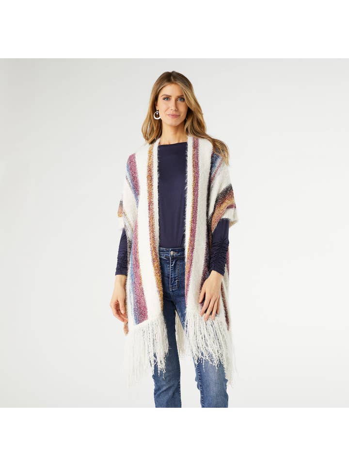 Joyful Stripes Cardigan