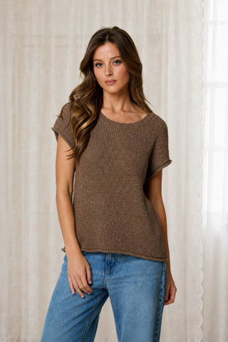 Currently Cozy Short Sleeve Sweater