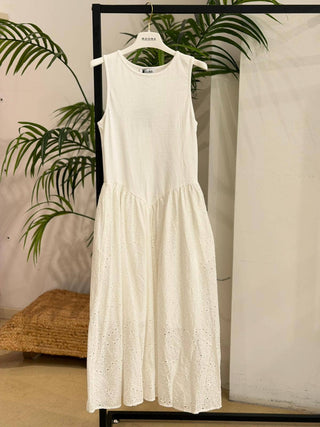 Fairytale Eyelet Midi Dress - One Size