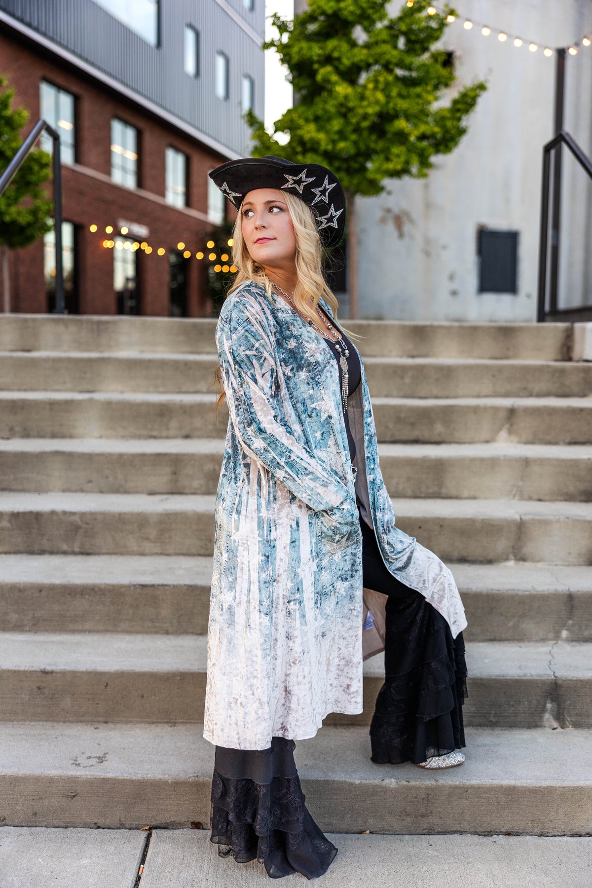 Erin Star Duster Cardigan