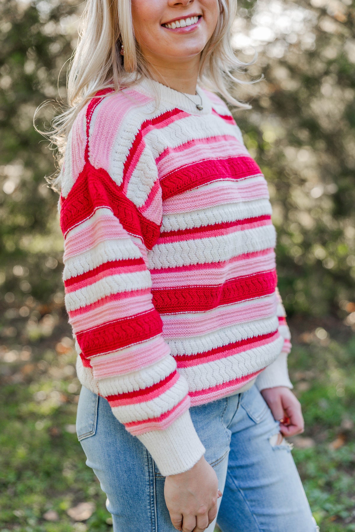 Sugar &amp; Spice Striped Sweater