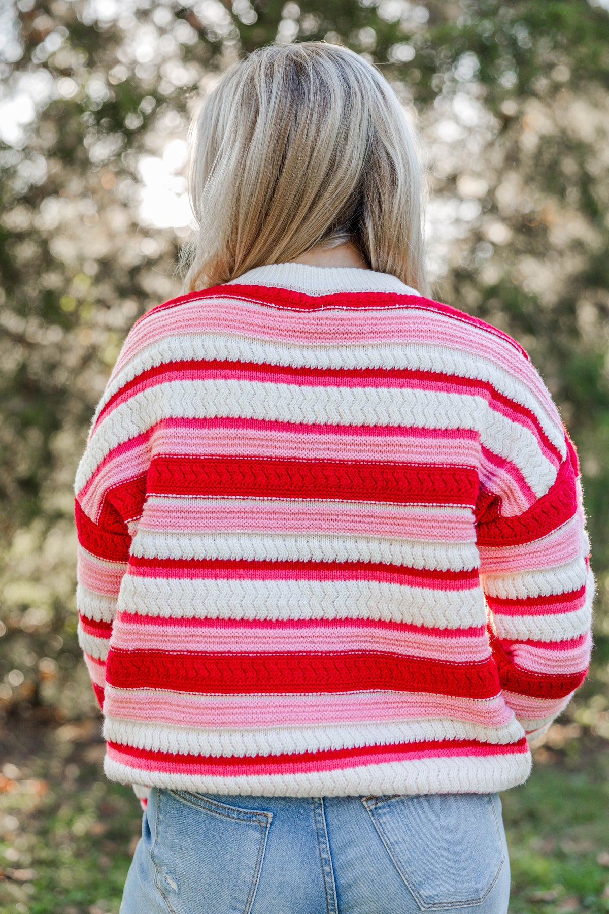 Sugar &amp; Spice Striped Sweater