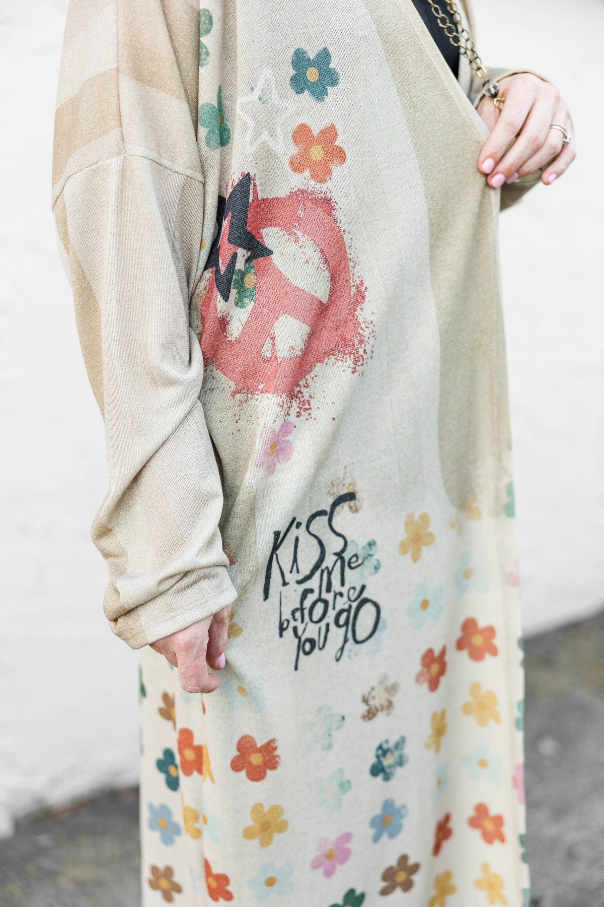 Peace And Joy Kimono Cardigan