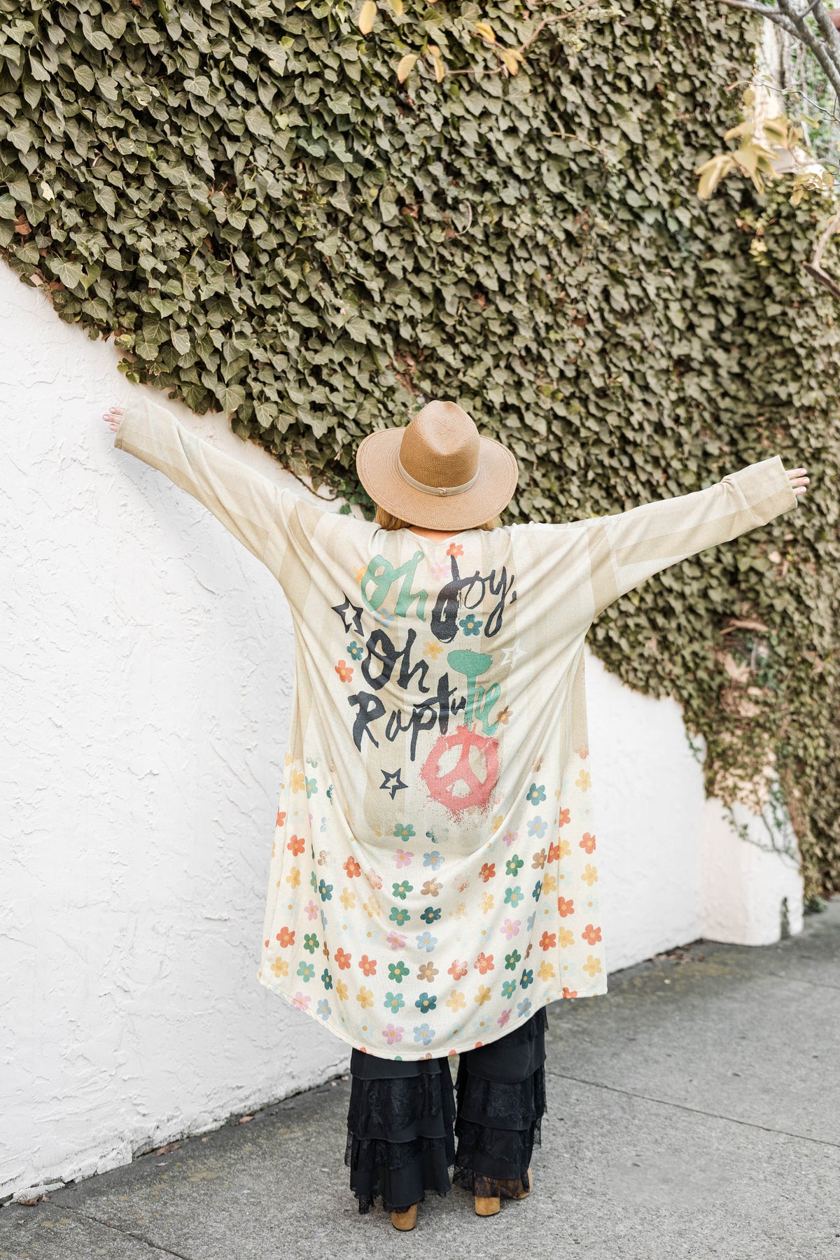 Peace And Joy Kimono Cardigan