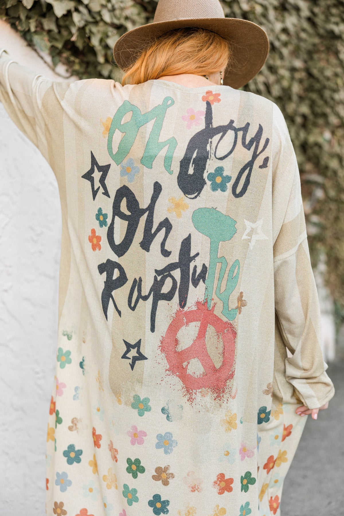 Peace And Joy Kimono Cardigan