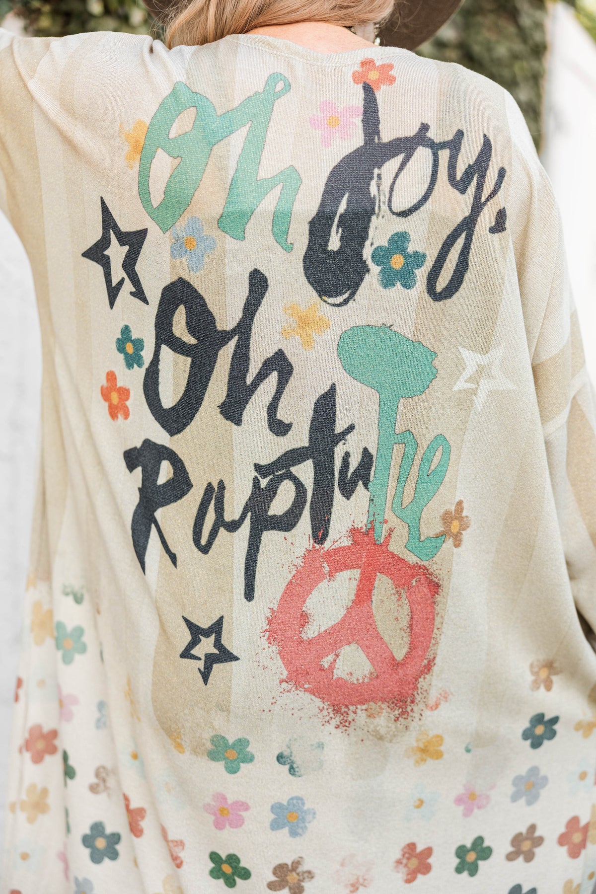 Peace And Joy Kimono Cardigan