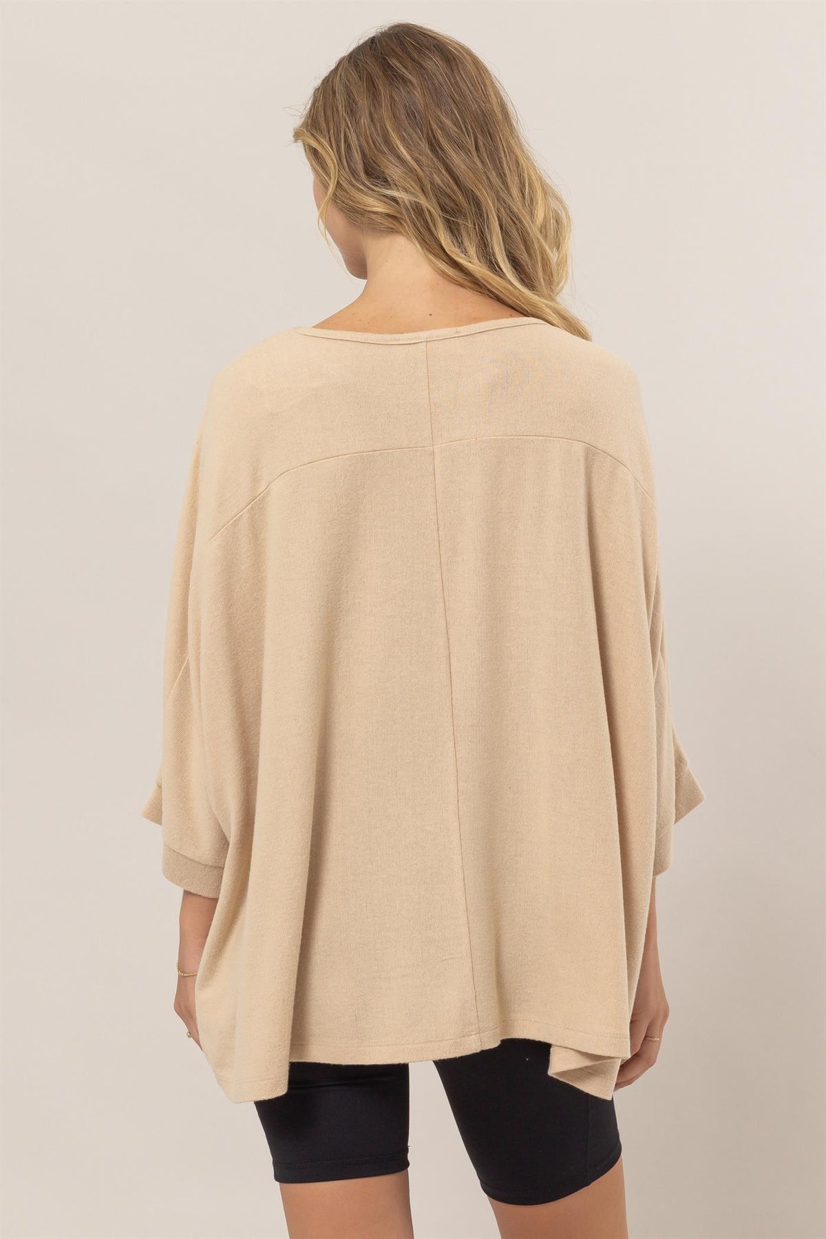 Weekend Vibes Top in Taupe