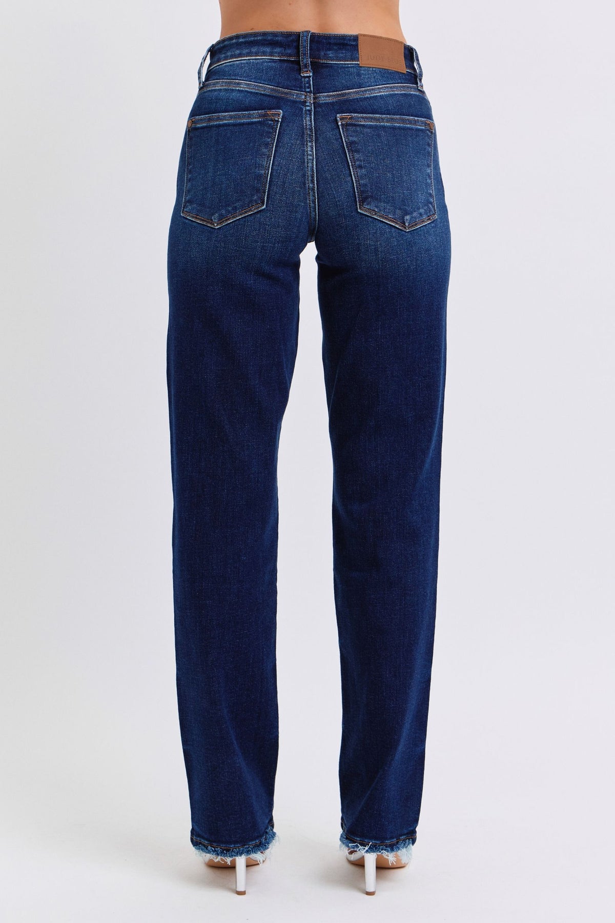 Lived In Straight Leg Judy Blue Jeans