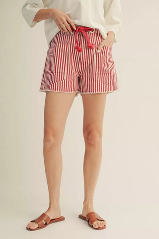 Dock Side Striped Shorts