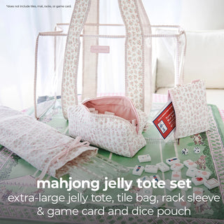 Garden Party Mahjong Jelly Tote Set