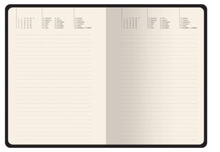 Vegan Leather Daily Planner - Irises