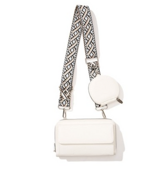 Vegan Leather Crossbody Wallet Duo