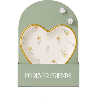 Earring And Dish Set - Forever Friends