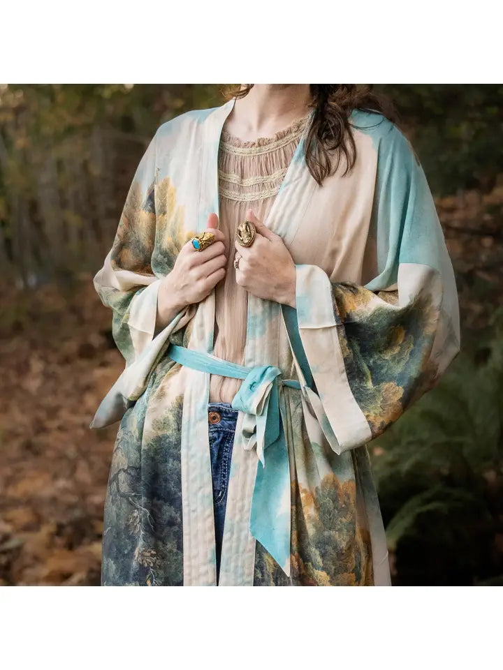 Awakening Belted Duster Kimono