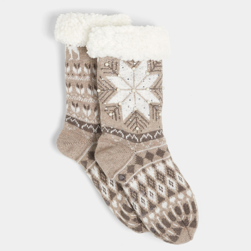 Holiday Sherpa Socks