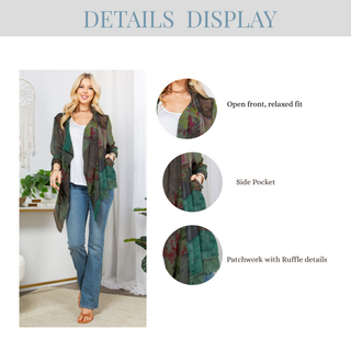 Garden Spirit Patchwork Kimono