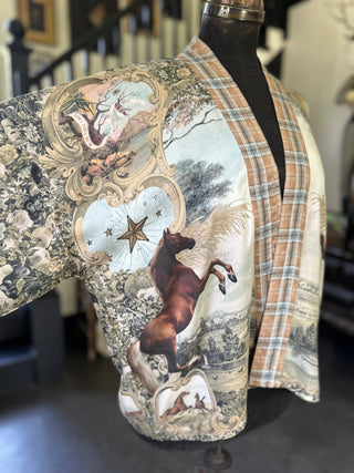 Market Of Stars Born To Run Cropped Kimono