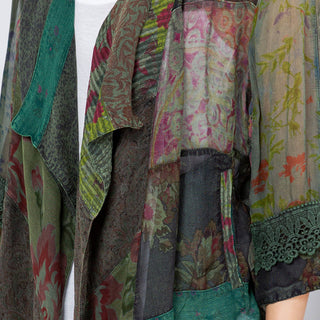 Garden Spirit Patchwork Kimono