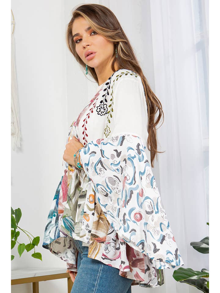 Denim and Dreams Kimono