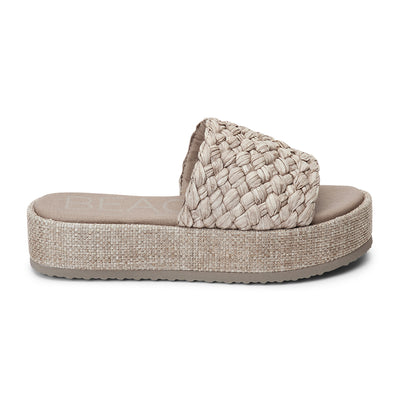 Cairo Platform Slide in Taupe