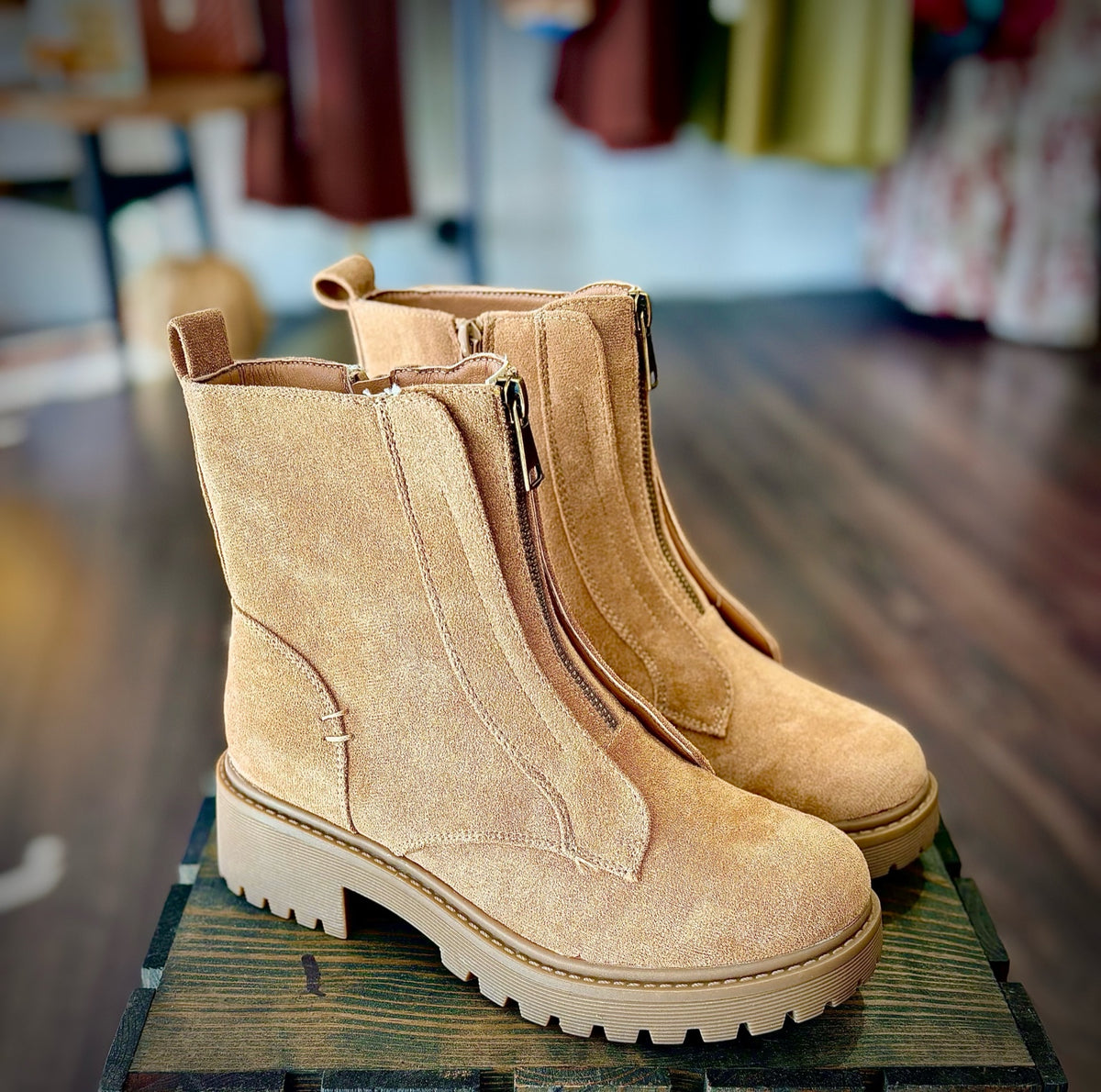 Corkys Unzip Me Bootie in Sand