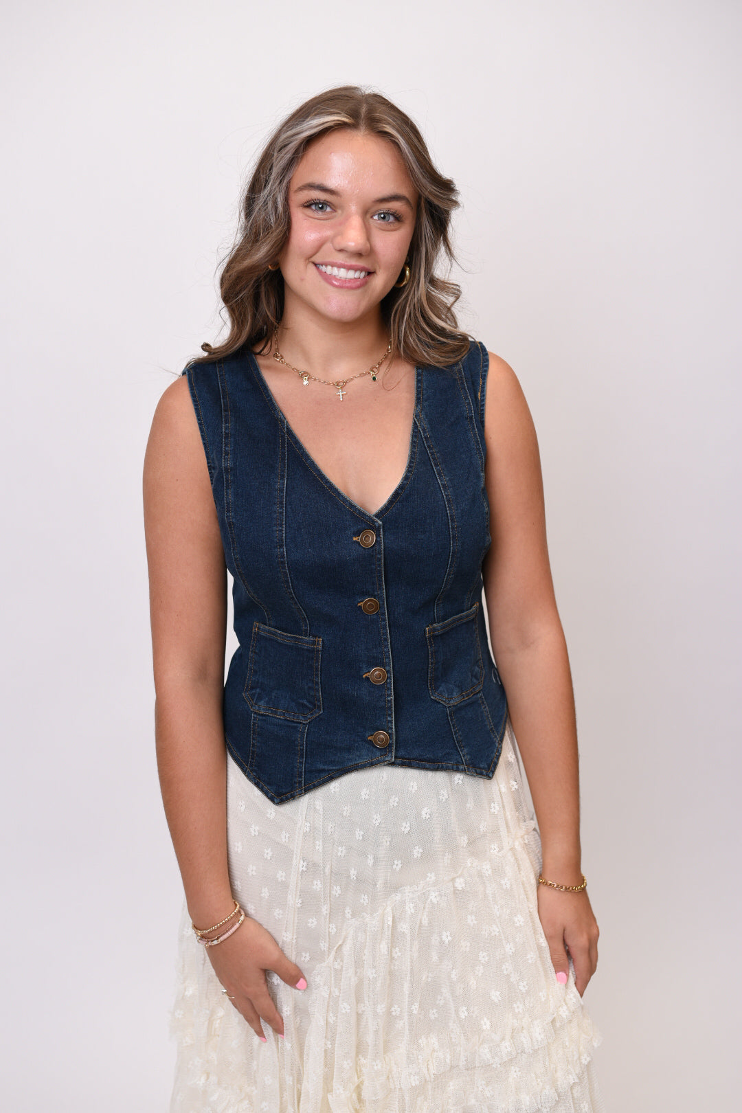 Sweet Rebel Denim Vest