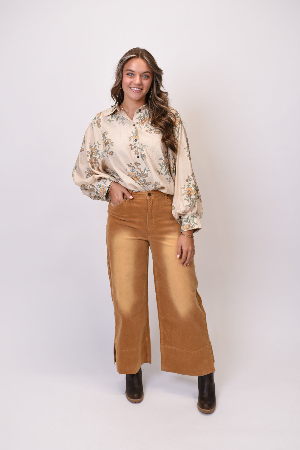 Grooving In Style Corduroy Pants