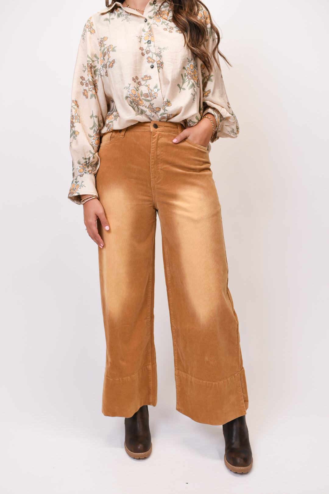 Grooving In Style Corduroy Pants