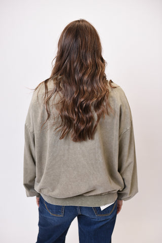 Coffee Break Pullover in Lt Mocha