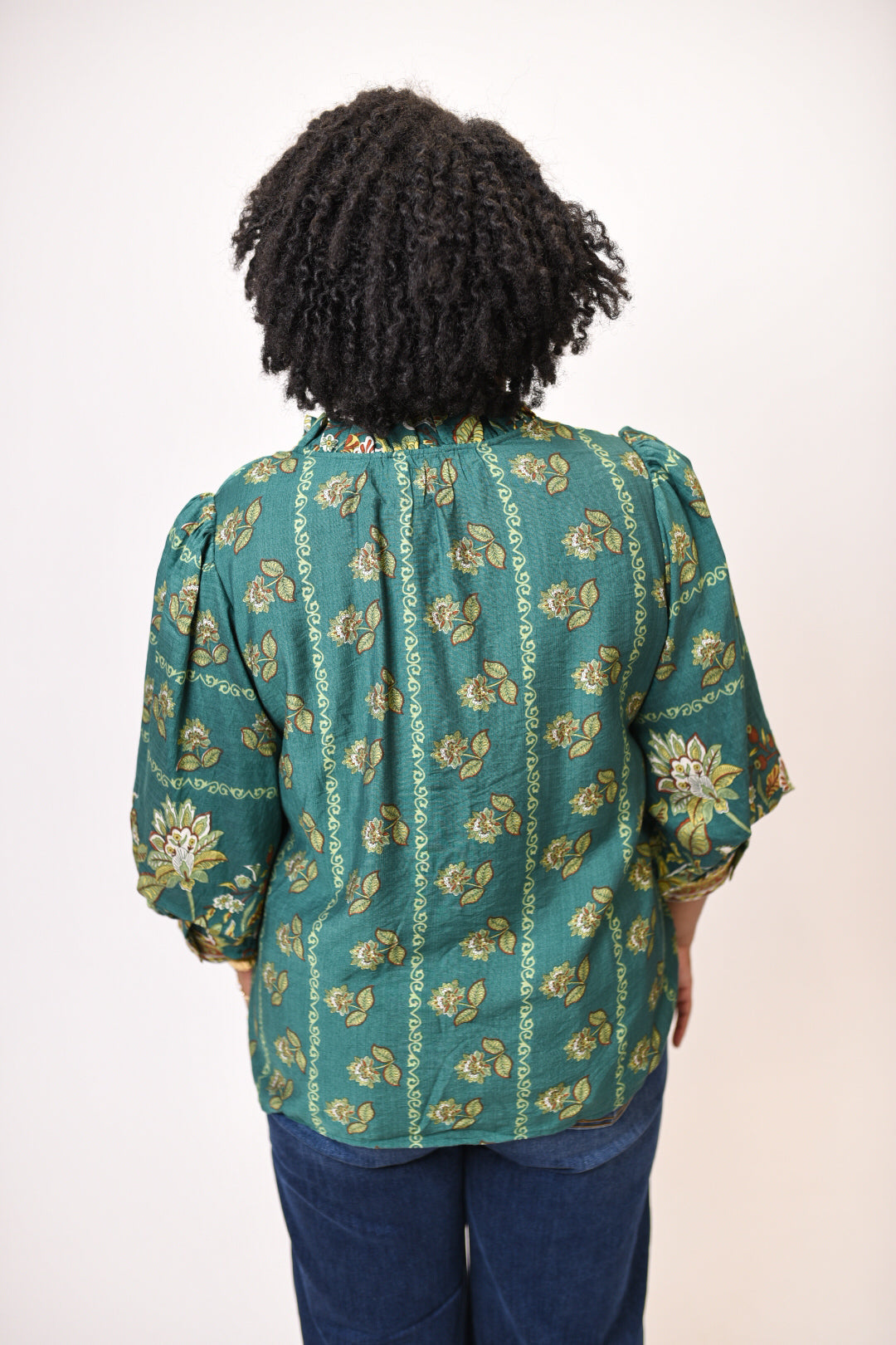 Sprout About Blouse in Green