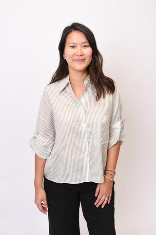 Striking Stripes Blouse