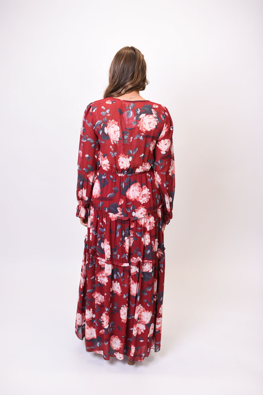 Showstopper Maxi Dress in Red