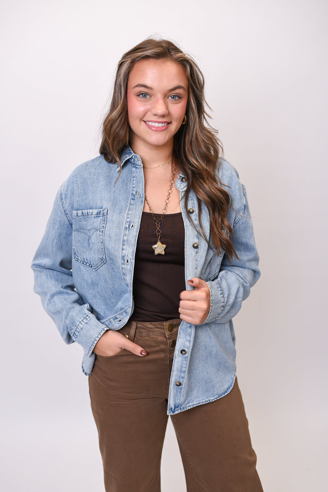 Judy Blue Denim Shirt